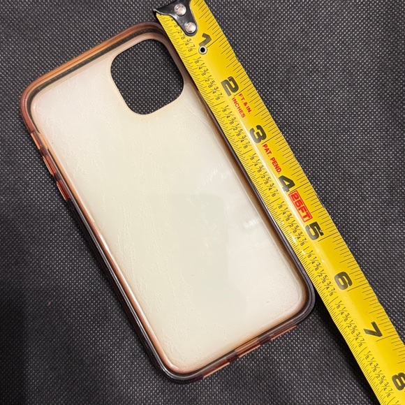 Shades of Pink With Gold Cell phone case for IPhone 11 - Picture 3 of 5